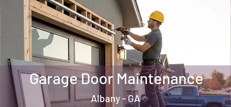 Garage Door Maintenance Albany - GA
