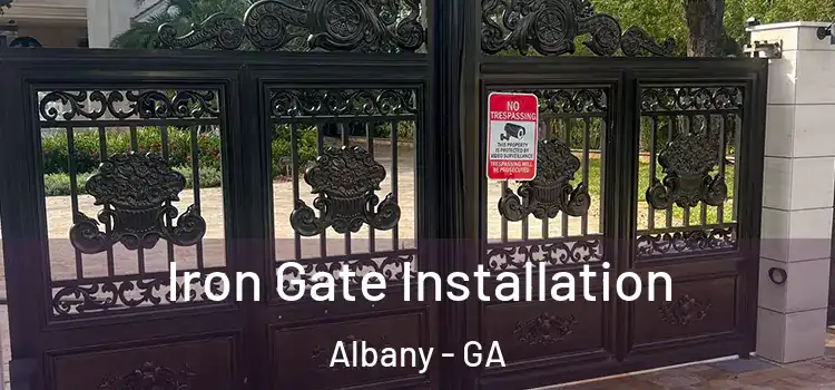 Iron Gate Installation Albany - GA